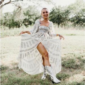 free people sequin “Prophecy Top” / dress